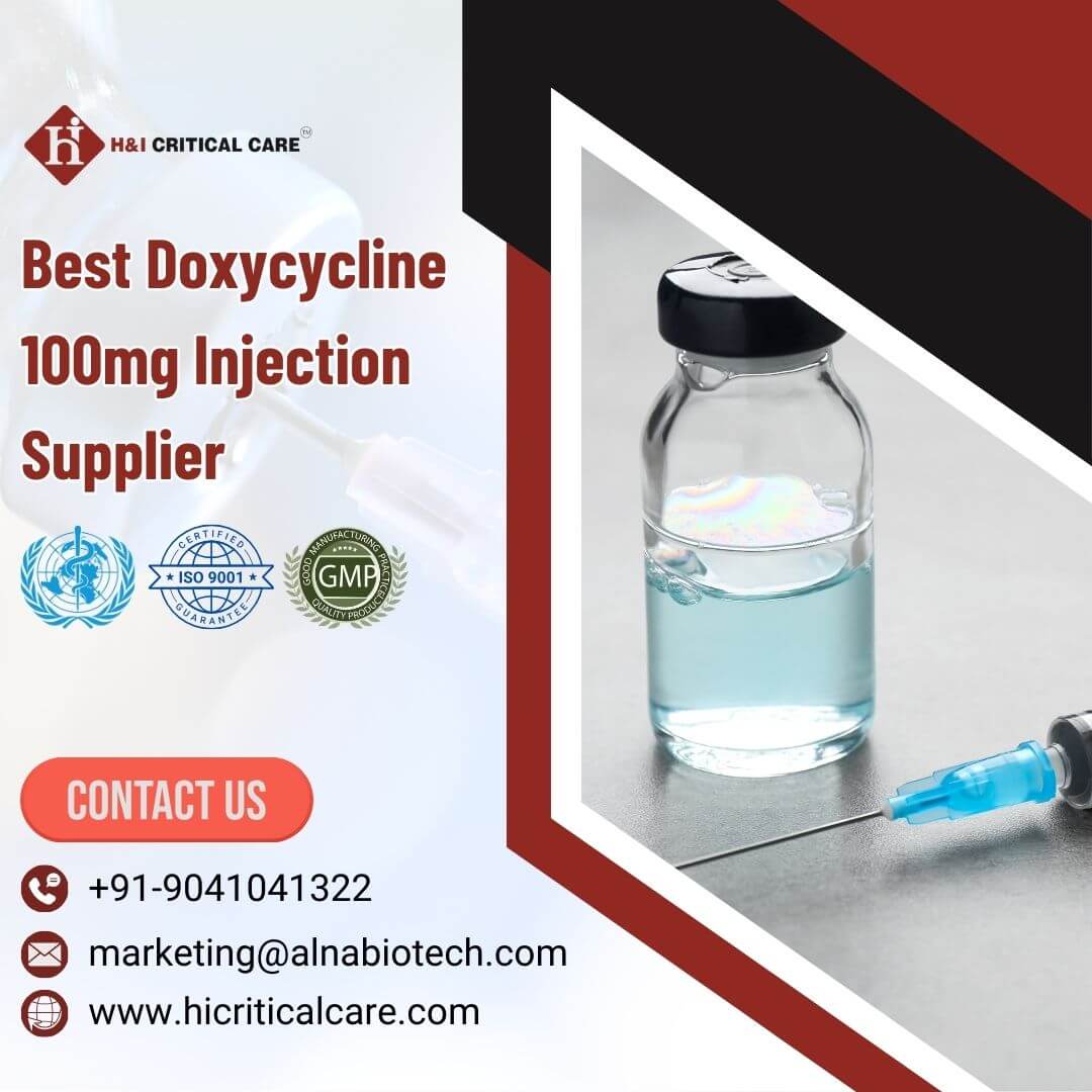 Best Doxycycline 100mg Injection Supplier
