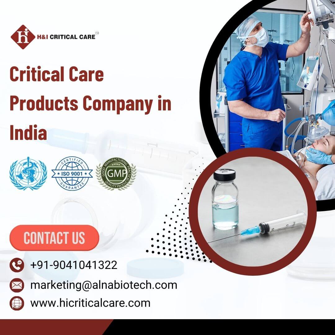 Critical Care Products Company in India